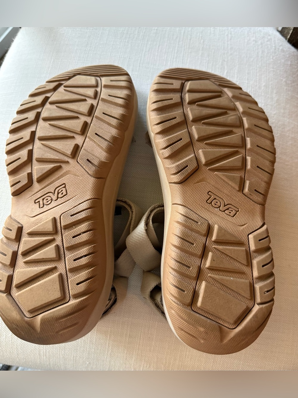 Teva Women's Tan Platform Sandals with Adjustable Straps - Picture 3 of 3